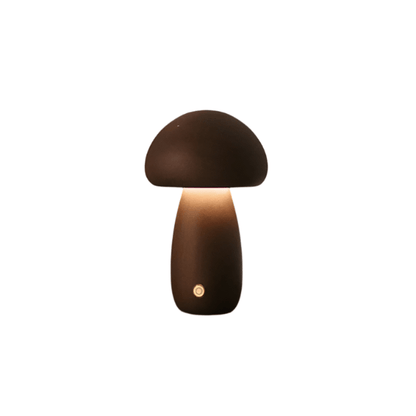 The Southern Atelier – Elegant Rechargeable Wooden Mushroom Lamp for a Serene Ambiance - The Southern AtelierSKU_1763119159330_239