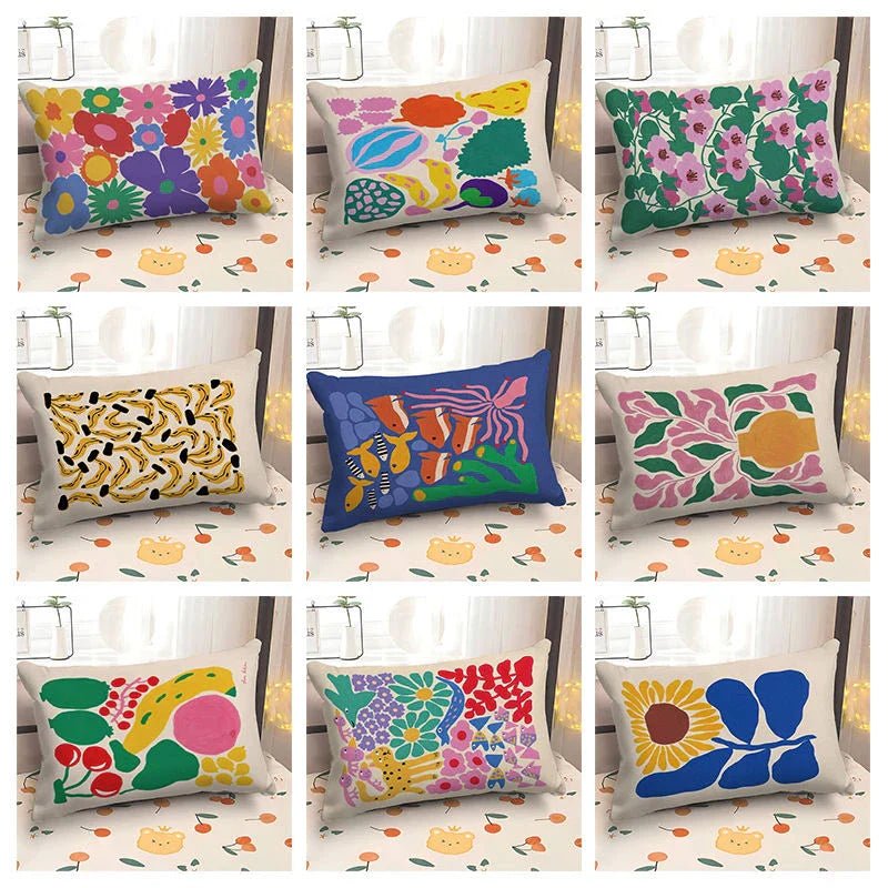 The Southern Atelier – Elegant Rectangular Cushion Cover in Chic Prints for a Stylish Living Spaces - The Southern AtelierSKU_1774881538381_392