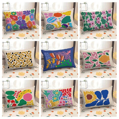 The Southern Atelier – Elegant Rectangular Cushion Cover in Chic Prints for a Stylish Living Spaces - The Southern AtelierSKU_1774881538381_392