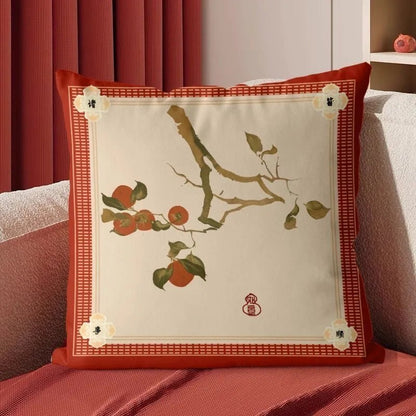 The Southern Atelier – Elegant Red Velvet Cushion Cover for a Luxurious Touch - The Southern AtelierSKU_1774881495832_385