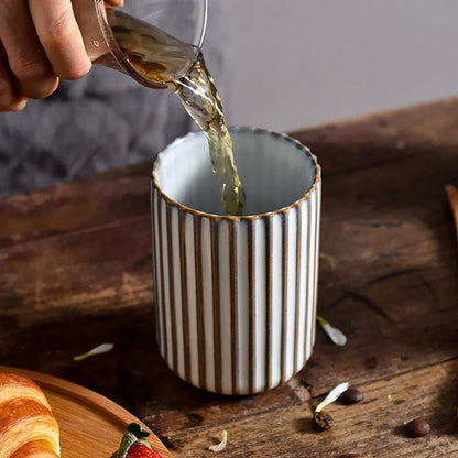 The Southern Atelier – Elegant Ripple Ceramic Mugs for a Timeless Charm - The Southern AtelierSKU_1775450086311_107