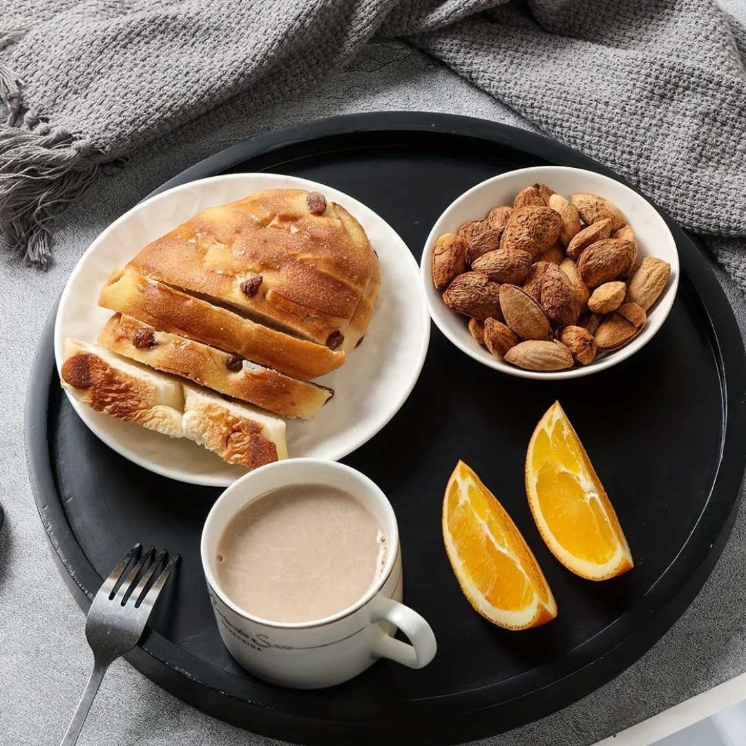 The Southern Atelier – Elegant Round Wooden Bowl for Candle Display, Infusing Warmth and Style - The Southern AtelierSKU_1763118629966_979