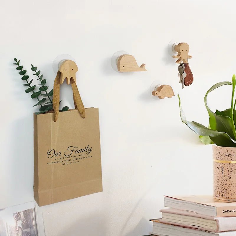 The Southern Atelier – Elegant Scandinavian Wooden Animal Wall Hooks for Modern Interiors with Timeless Charm - The Southern AtelierSKU_1775908923973_213