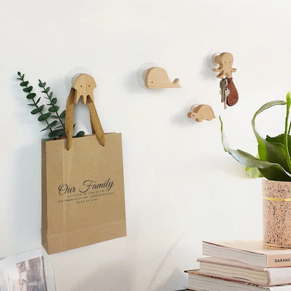 The Southern Atelier – Elegant Scandinavian Wooden Animal Wall Hooks for Modern Interiors with Timeless Charm - The Southern AtelierSKU_1775908923973_213