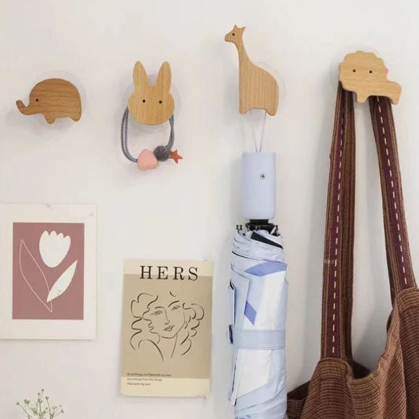 The Southern Atelier – Elegant Scandinavian Wooden Animal Wall Hooks for Modern Interiors with Timeless Charm - The Southern AtelierSKU_1775908923973_213
