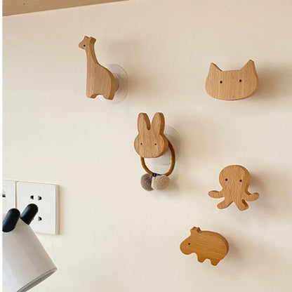 The Southern Atelier – Elegant Scandinavian Wooden Animal Wall Hooks for Modern Interiors with Timeless Charm - The Southern AtelierSKU_1775908923973_213