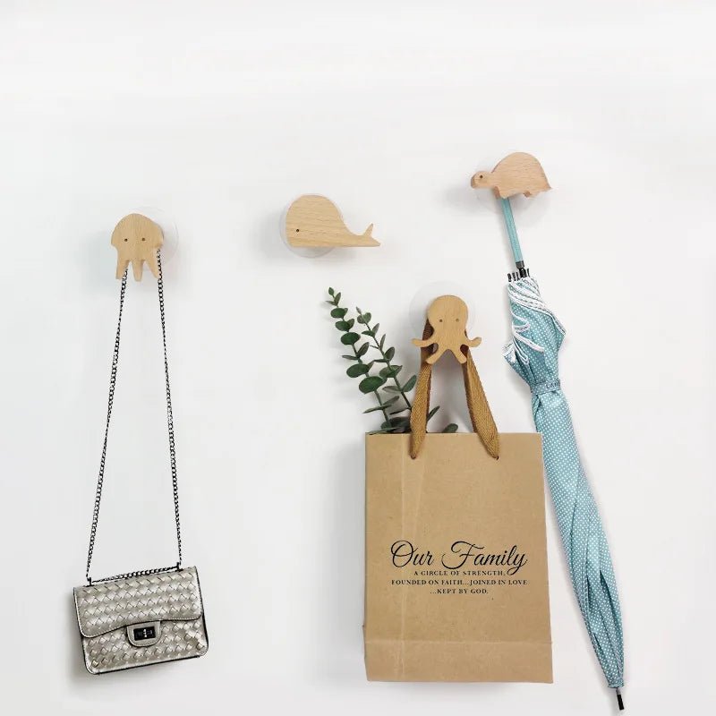 The Southern Atelier – Elegant Scandinavian Wooden Animal Wall Hooks for Modern Interiors with Timeless Charm - The Southern AtelierSKU_1775908923973_213