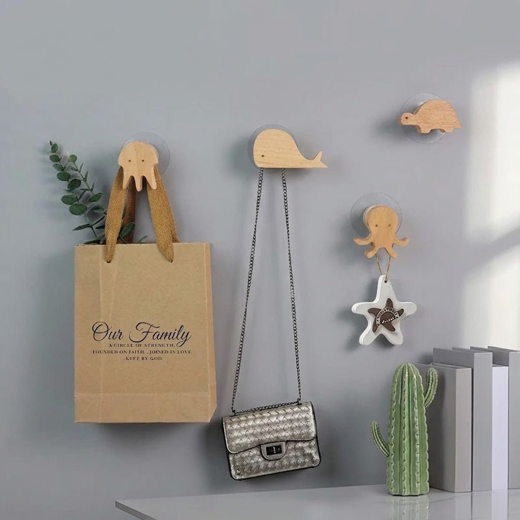 The Southern Atelier – Elegant Scandinavian Wooden Animal Wall Hooks for Modern Interiors with Timeless Charm - The Southern AtelierSKU_1775908923973_213