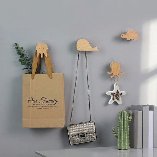 The Southern Atelier – Elegant Scandinavian Wooden Animal Wall Hooks for Modern Interiors with Timeless Charm - The Southern AtelierSKU_1775908923973_213