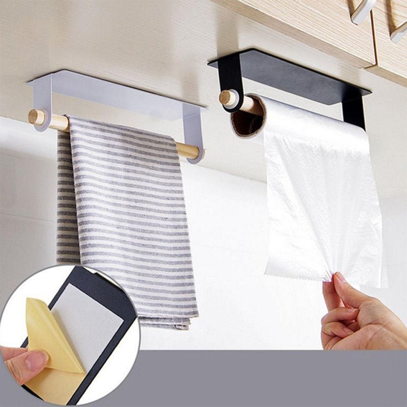 The Southern Atelier – Elegant Self - Adhesive Towel Holder in Sleek Design for a Chic Kitchen Aesthetic - The Southern AtelierSKU_1763118588880_425