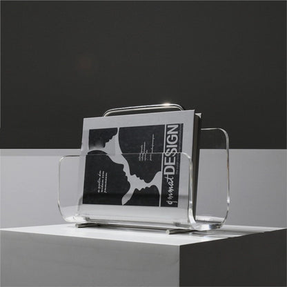 The Southern Atelier – Elegant Silhouette Acrylic Magazine Rack for Stylish Organisation - The Southern AtelierSKU_1763119157723_143