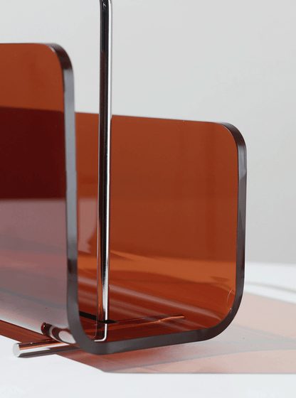 The Southern Atelier – Elegant Silhouette Acrylic Magazine Rack for Stylish Organisation - The Southern AtelierSKU_1763119157723_143