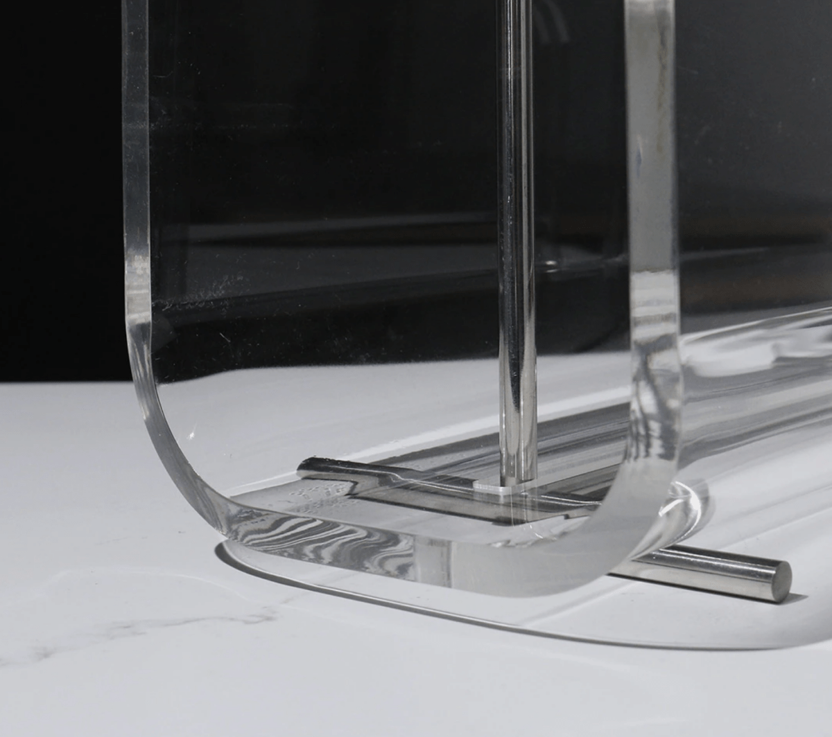 The Southern Atelier – Elegant Silhouette Acrylic Magazine Rack for Stylish Organisation - The Southern AtelierSKU_1763119157723_143
