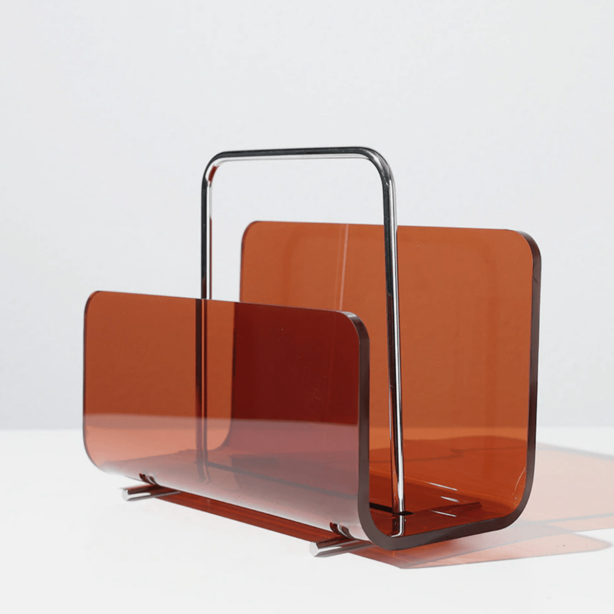The Southern Atelier – Elegant Silhouette Acrylic Magazine Rack for Stylish Organisation - The Southern AtelierSKU_1763119157723_143
