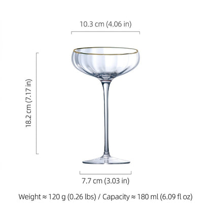 The Southern Atelier – Elegant Sky Ripple Glassware Luxe Set for Sophisticated Celebrations - The Southern AtelierSKU_1775450095559_60