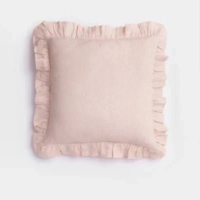 The Southern Atelier – Elegant Soft Frilled Linen Cushion Cover in Vibrant Shades for a Touch of Luxury - The Southern AtelierSKU_1763119317905_19