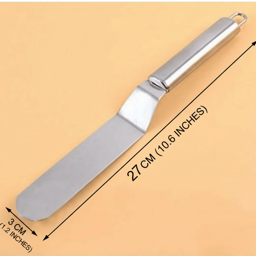 The Southern Atelier – Elegant Stainless Steel Cake Spatula for an Effortless Culinary Masterpiece - The Southern AtelierSKU_1765807312166_836