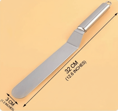 The Southern Atelier – Elegant Stainless Steel Cake Spatula for an Effortless Culinary Masterpiece - The Southern AtelierSKU_1765807312166_836