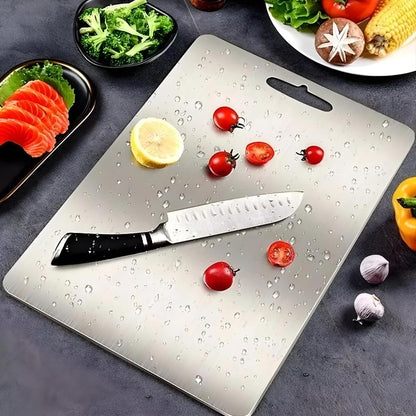 The Southern Atelier – Elegant Stainless Steel Chopping Board for a Contemporary Kitchen Aesthetic - The Southern AtelierSKU_1763118611366_74