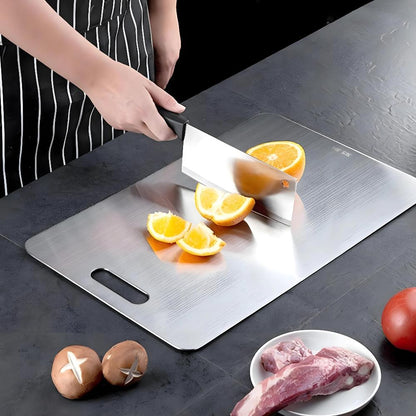 The Southern Atelier – Elegant Stainless Steel Chopping Board for a Contemporary Kitchen Aesthetic - The Southern AtelierSKU_1763118611366_74