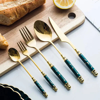 The Southern Atelier – Elegant Stainless Steel Cutlery Set for a Refined Dining Experience - The Southern AtelierSKU_1763118609448_437