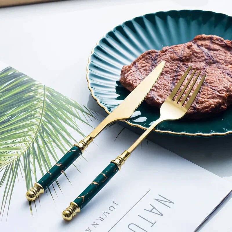 The Southern Atelier – Elegant Stainless Steel Cutlery Set for a Refined Dining Experience - The Southern AtelierSKU_1763118609448_971