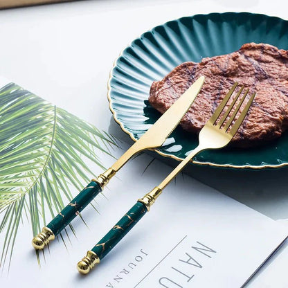 The Southern Atelier – Elegant Stainless Steel Cutlery Set for a Refined Dining Experience - The Southern AtelierSKU_1763118609448_971