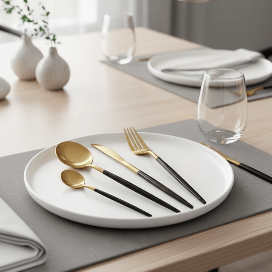 The Southern Atelier – Elegant Stainless Steel Cutlery Set for Stylish Dining Experiences with Timeless Charm - The Southern AtelierSKU_1765807378898_603