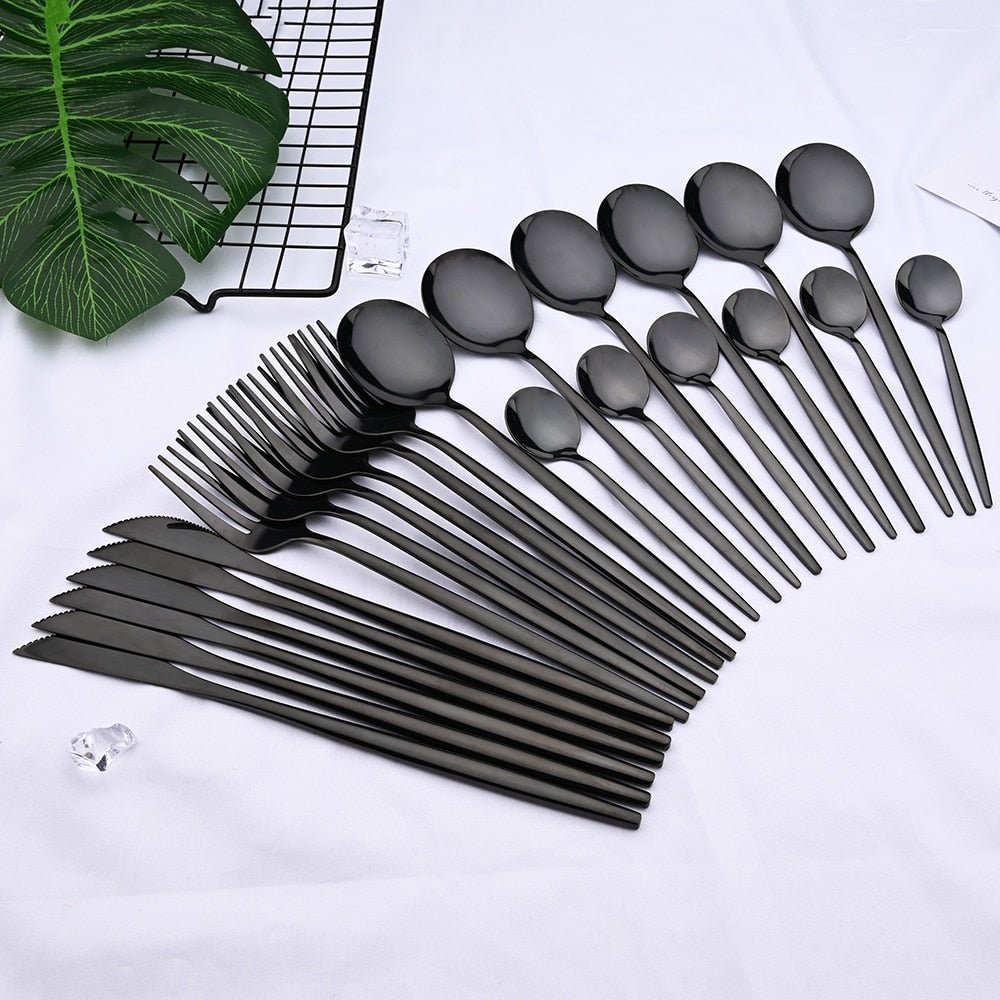 The Southern Atelier – Elegant Stainless Steel Cutlery Set for Stylish Dining Experiences with Timeless Charm - The Southern AtelierSKU_1765807378898_861