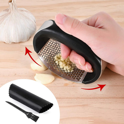 The Southern Atelier – Elegant Stainless Steel Garlic Press for Timeless Spaces - The Southern AtelierSKU_1775909296019_605