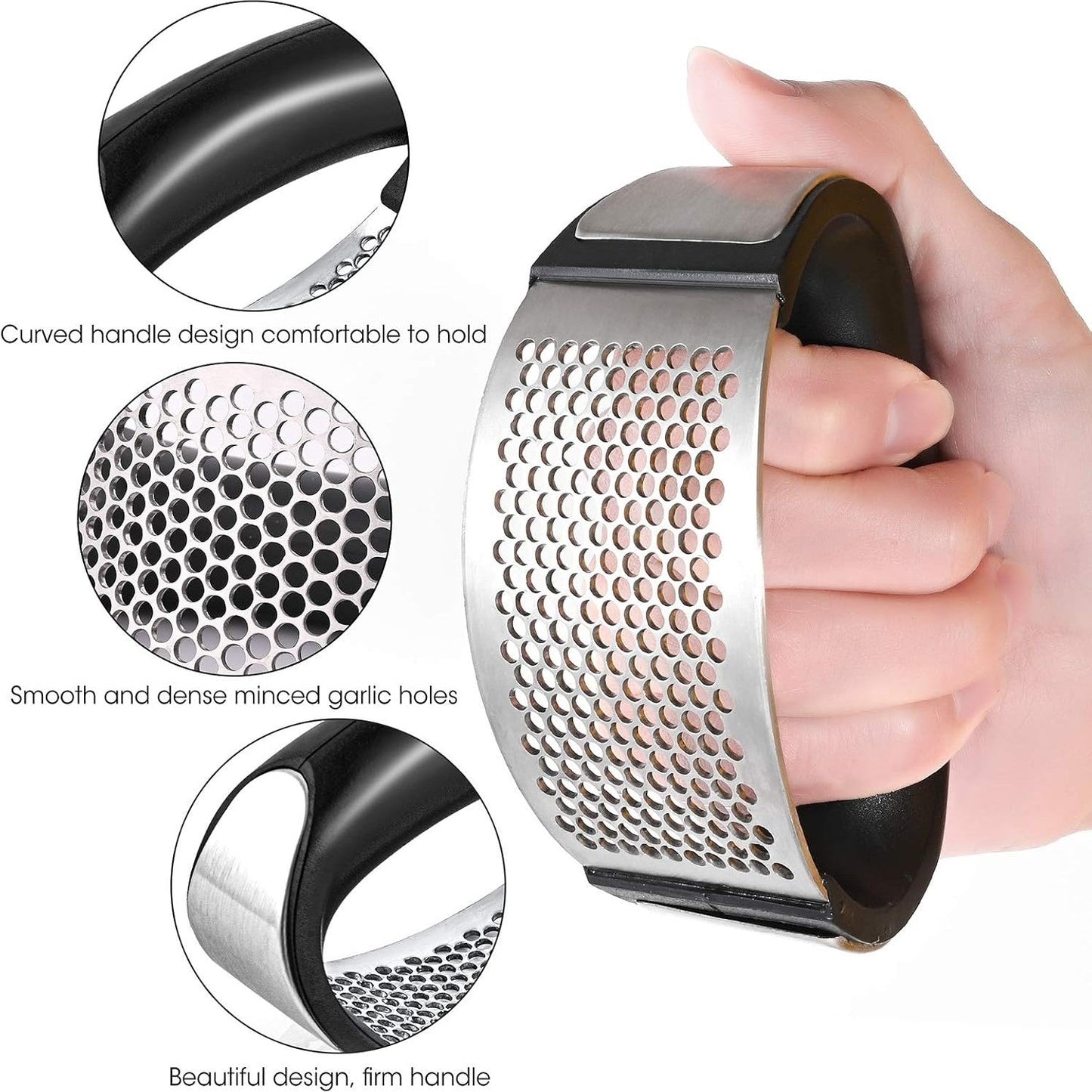 The Southern Atelier – Elegant Stainless Steel Garlic Press for Timeless Spaces - The Southern AtelierSKU_1775909296019_605