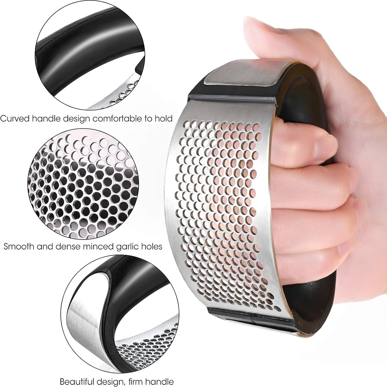 The Southern Atelier – Elegant Stainless Steel Garlic Press for Timeless Spaces - The Southern AtelierSKU_1775909296019_605