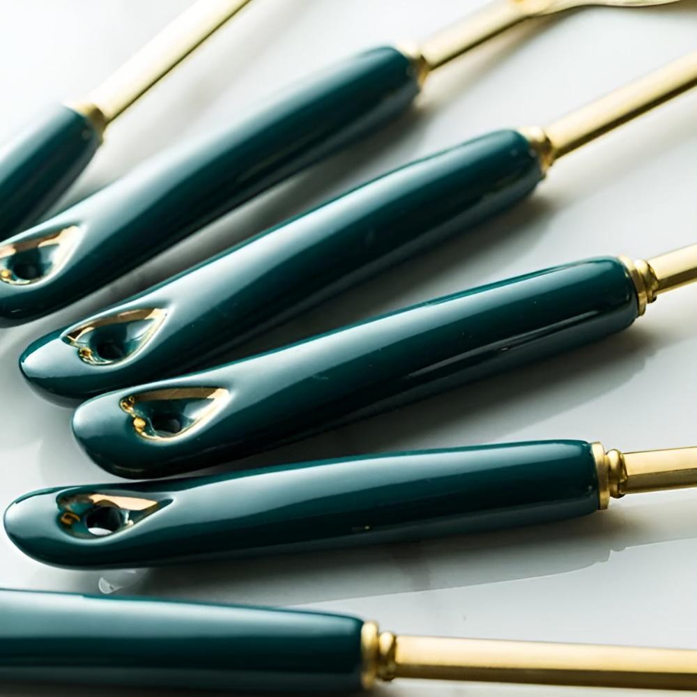 The Southern Atelier – Elegant Stainless Steel Kitchen Utensil Set for Modern Sophistication - The Southern AtelierSKU_1764698717928_654