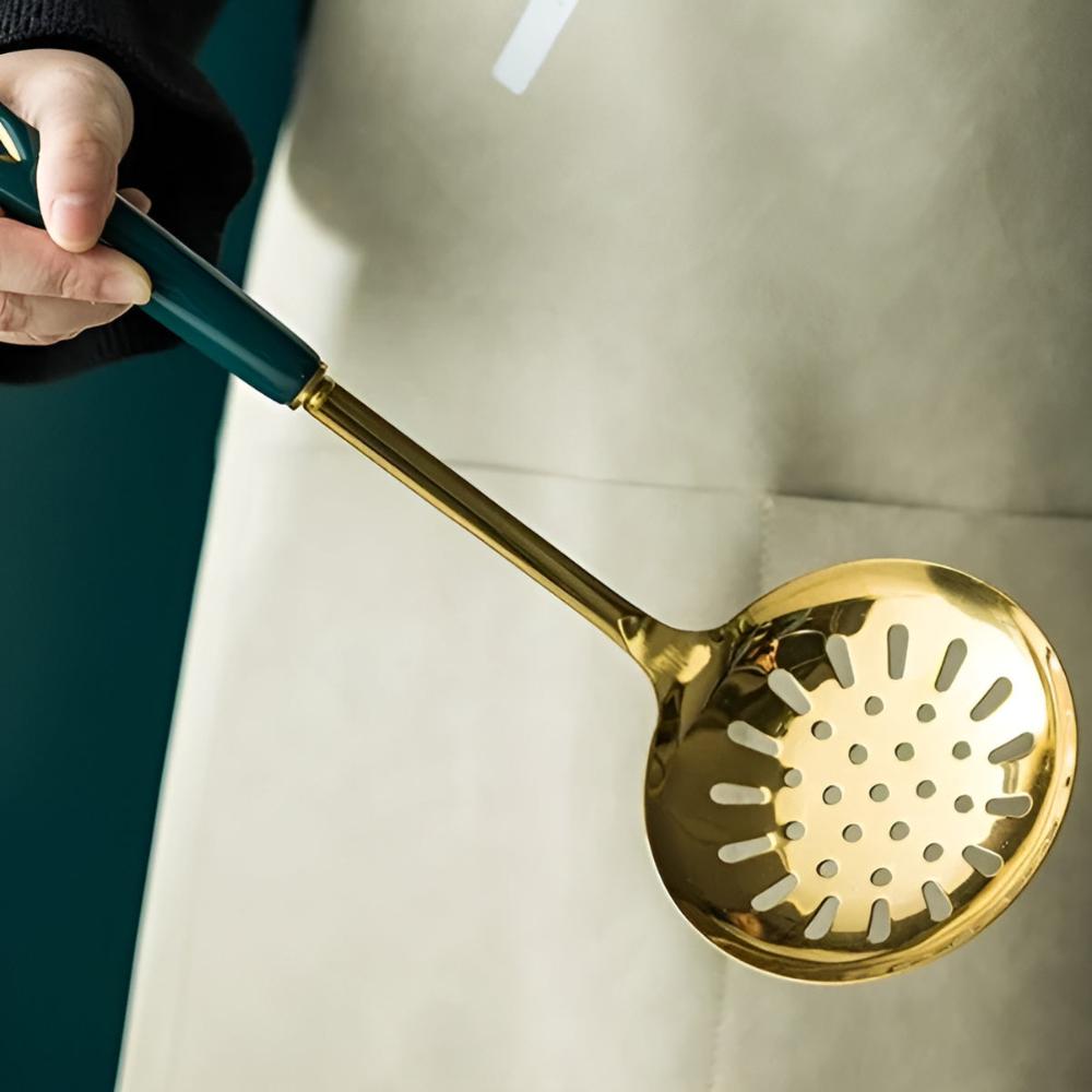 The Southern Atelier – Elegant Stainless Steel Kitchen Utensil Set for Modern Sophistication - The Southern AtelierSKU_1764698717928_654