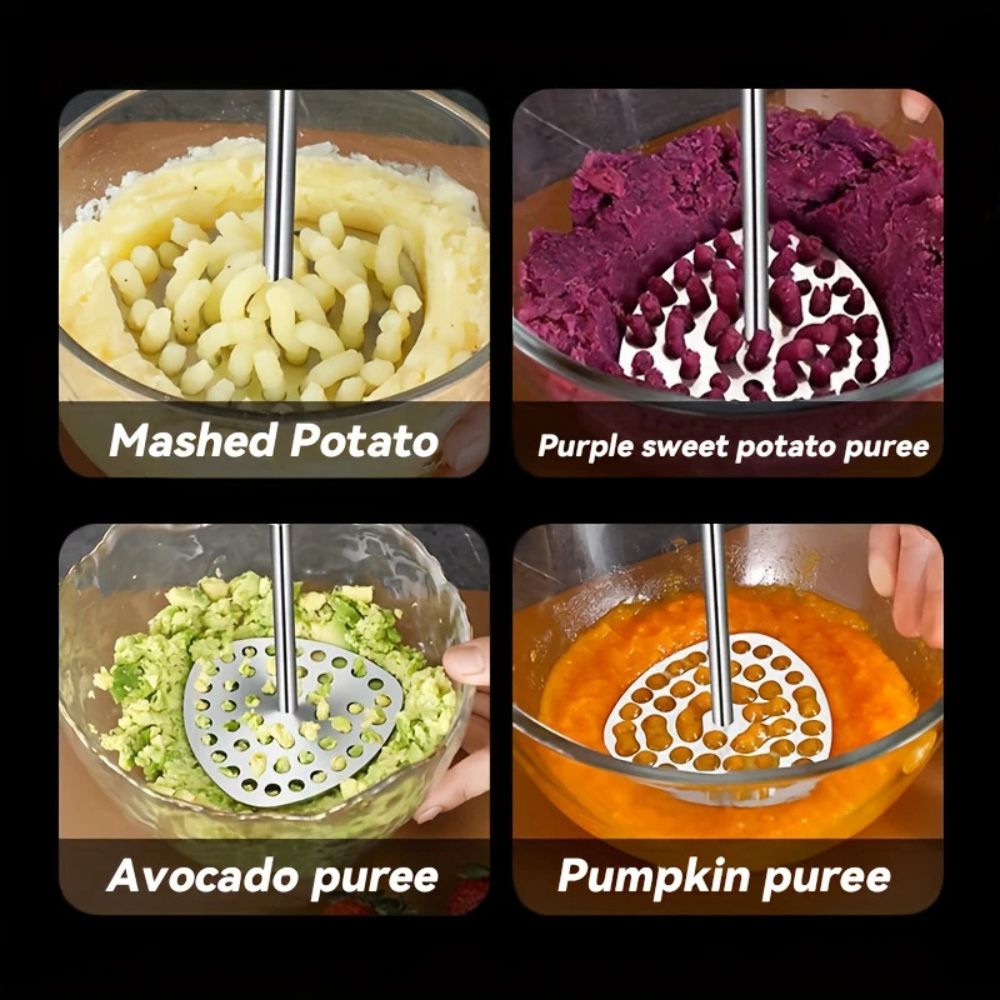 The Southern Atelier – Elegant Stainless Steel Potato Masher for Effortless Culinary Style - The Southern AtelierSKU_1774883130611_878