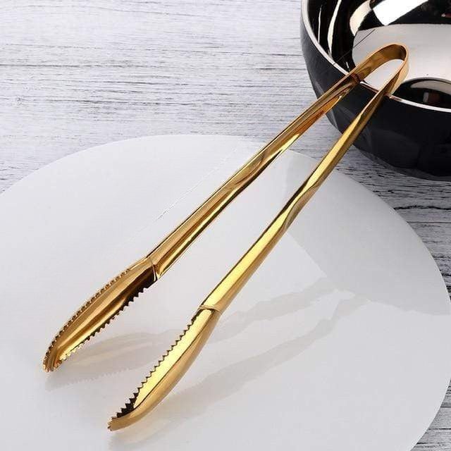 The Southern Atelier – Elegant Stainless Steel Tongs for Stylish Culinary Experience - The Southern AtelierSKU_1758918106160_492