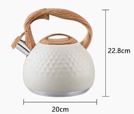 The Southern Atelier – Elegant Stainless Steel Whistling Kettle for Timeless Spaces - The Southern AtelierSKU_1775909291629_237