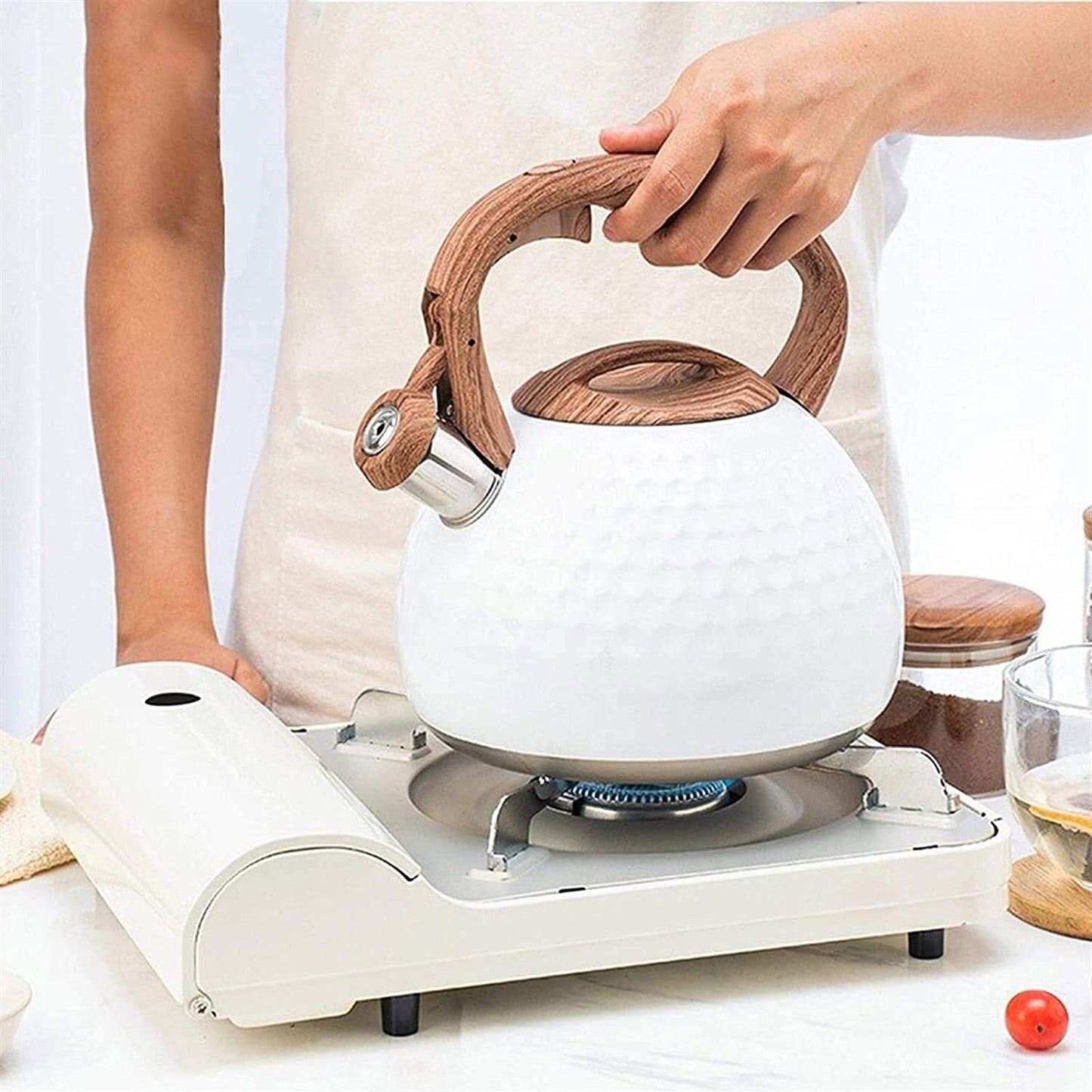 The Southern Atelier – Elegant Stainless Steel Whistling Kettle for Timeless Spaces - The Southern AtelierSKU_1775909291629_618