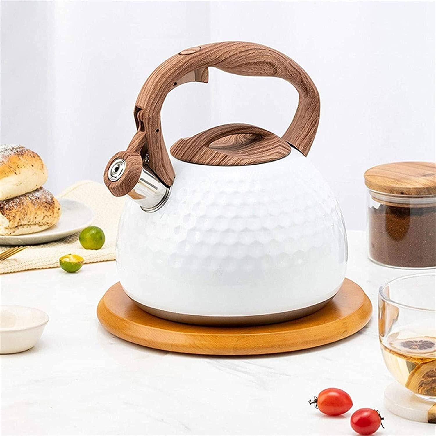 The Southern Atelier – Elegant Stainless Steel Whistling Kettle for Timeless Spaces - The Southern AtelierSKU_1775909291629_618