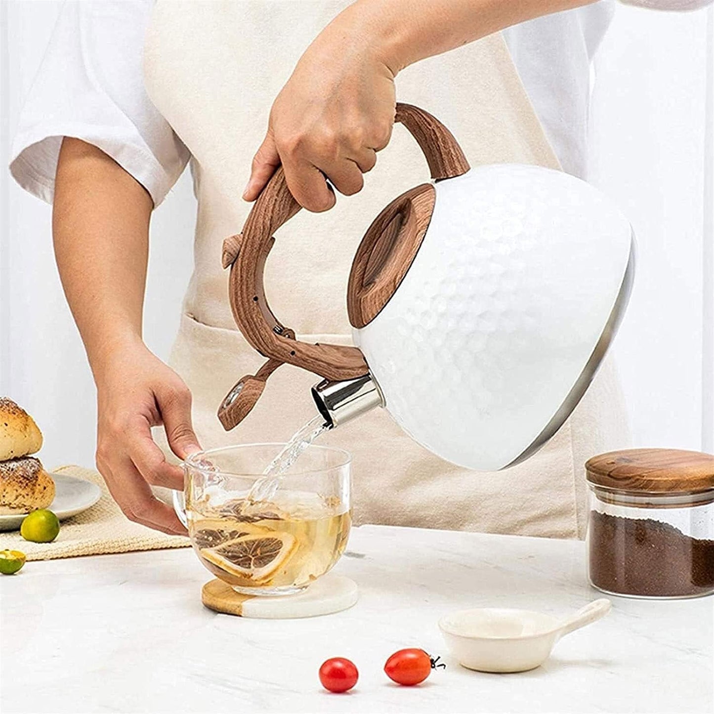 The Southern Atelier – Elegant Stainless Steel Whistling Kettle for Timeless Spaces - The Southern AtelierSKU_1775909291629_618