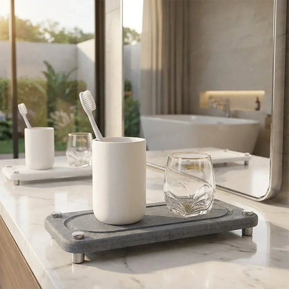 The Southern Atelier – Elegant Stone Sink Tray for Timeless Spaces - The Southern AtelierSKU_1775909257954_119