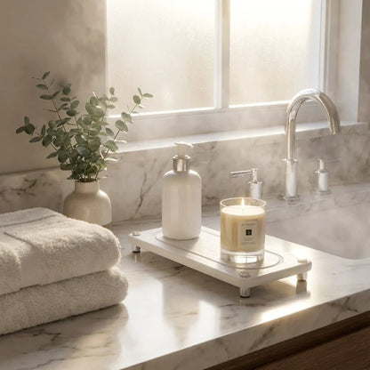 The Southern Atelier – Elegant Stone Sink Tray for Timeless Spaces - The Southern AtelierSKU_1775909257954_119