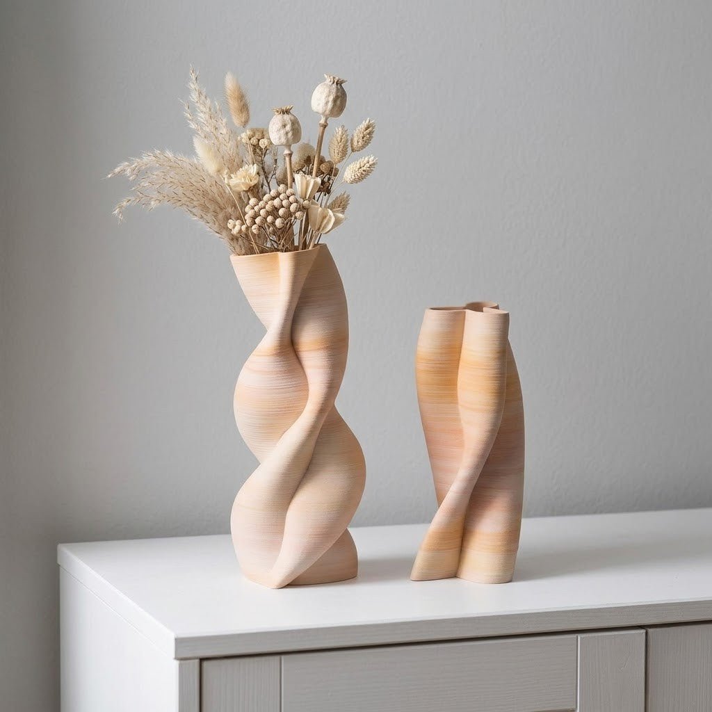 The Southern Atelier – Elegant Terracotta Curves for a Serene Ambiance - The Southern AtelierSKU_1774881664126_943