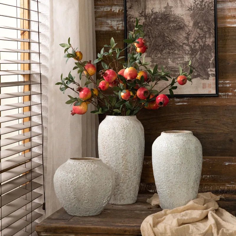 The Southern Atelier – Elegant Textured Ceramic Flower Vase Collection for a Serene Ambiance - The Southern AtelierSKU_1775450085888_660