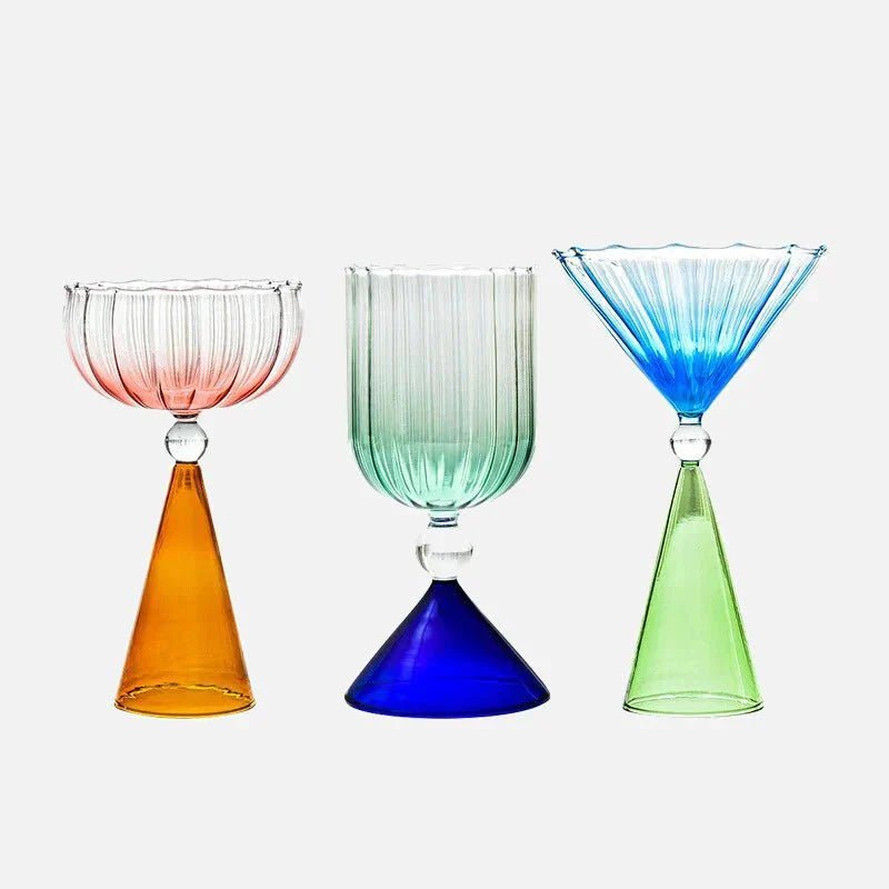 The Southern Atelier – Elegant Textured Colourful Cocktail Glasses for Stylish Gatherings - The Southern AtelierSKU_1763119227487_647