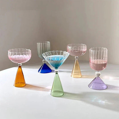 The Southern Atelier – Elegant Textured Colourful Cocktail Glasses for Stylish Gatherings - The Southern AtelierSKU_1763119227487_647