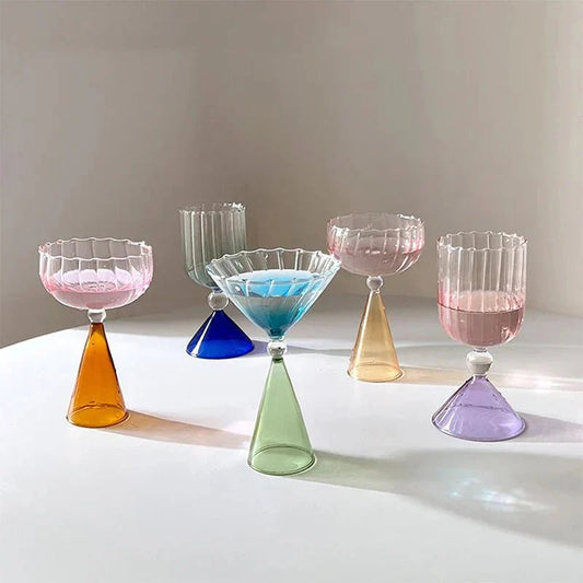 The Southern Atelier – Elegant Textured Colourful Cocktail Glasses for Stylish Gatherings - The Southern AtelierSKU_1763119227487_647