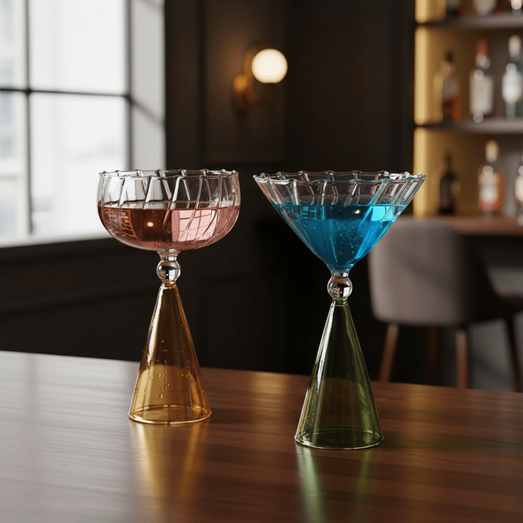 The Southern Atelier – Elegant Textured Colourful Cocktail Glasses for Stylish Gatherings - The Southern AtelierSKU_1763119227487_647