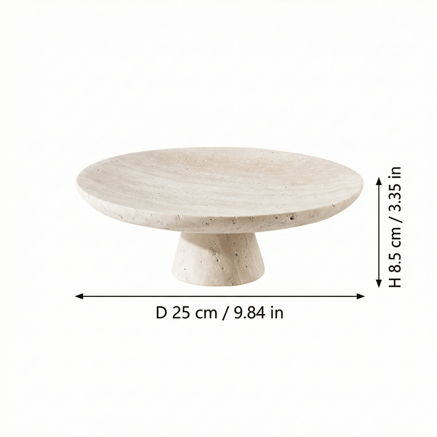 The Southern Atelier – Elegant Travertine Fruit Bowl for Sophisticated Dining Spaces, with Timeless Charm - The Southern AtelierSKU_1769008250835_981