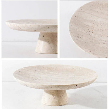 The Southern Atelier – Elegant Travertine Fruit Bowl for Sophisticated Dining Spaces, with Timeless Charm - The Southern AtelierSKU_1769008250835_981